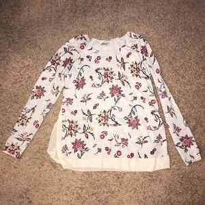 Lucky Brand Floral Sweater